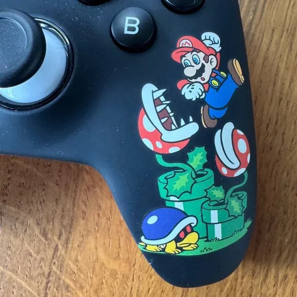 NINTENDO SWITCH Power A Enhanced Wireless Controller Super Mario Mayhem Like New - Picture 4 of 7